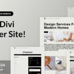 New Divi Starter Site for Interior (Quick Install)