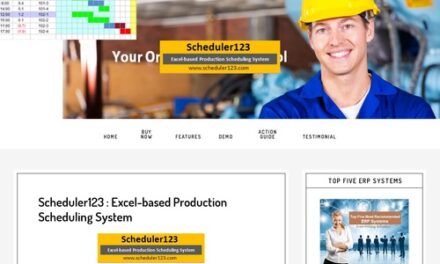 Production Scheduling Template – Production Scheduling in Excel Spreadsheet for Master Scheduler