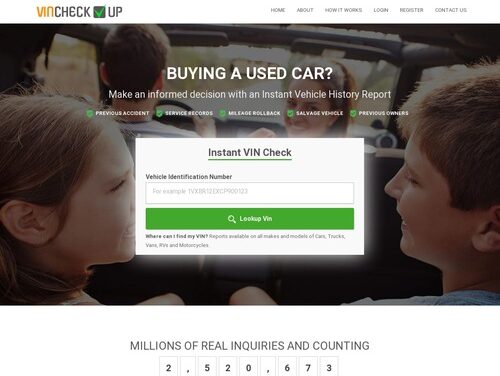 VINCHECKUP.com – Instant Vehicle History Reports