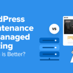 WordPress maintenance vs managed hosting