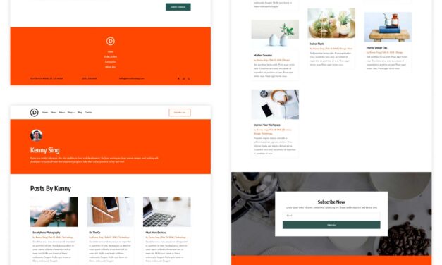 New Divi Starter Website for Espresso Stores (Fast Set up)