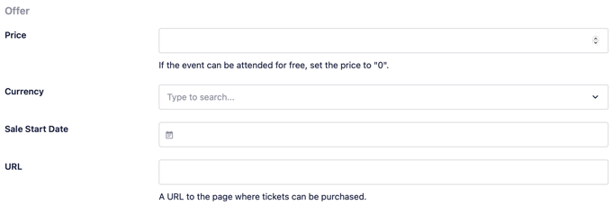 Adding event ticket information in AIOSEO schema