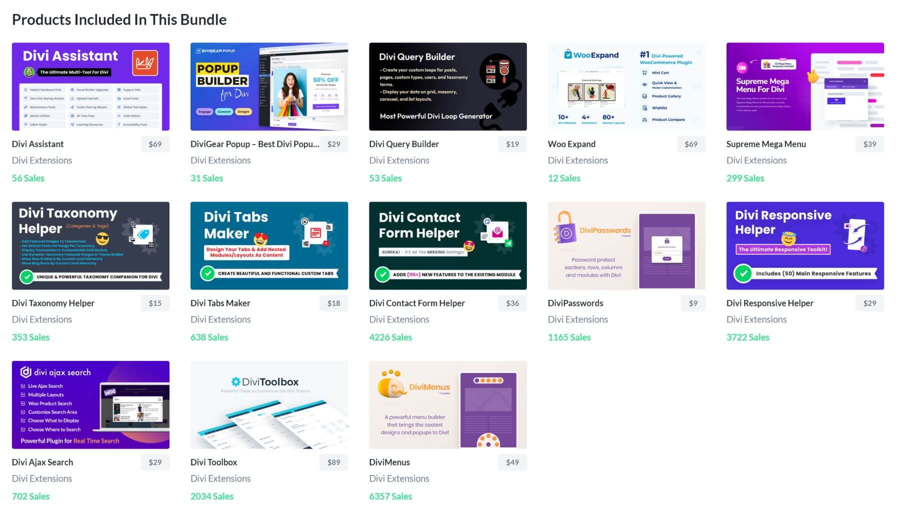 Divi Feature Booster Bundle