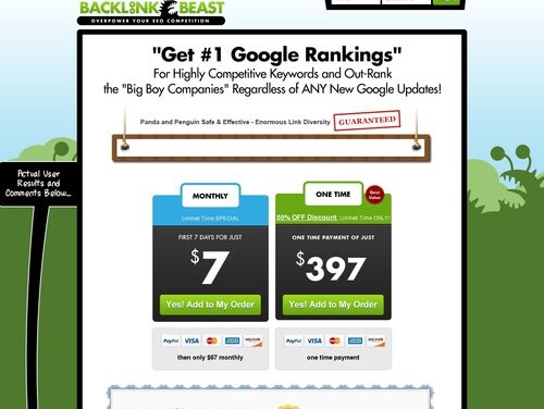 #1 Best SEO Link Building Software – Backlink Beast