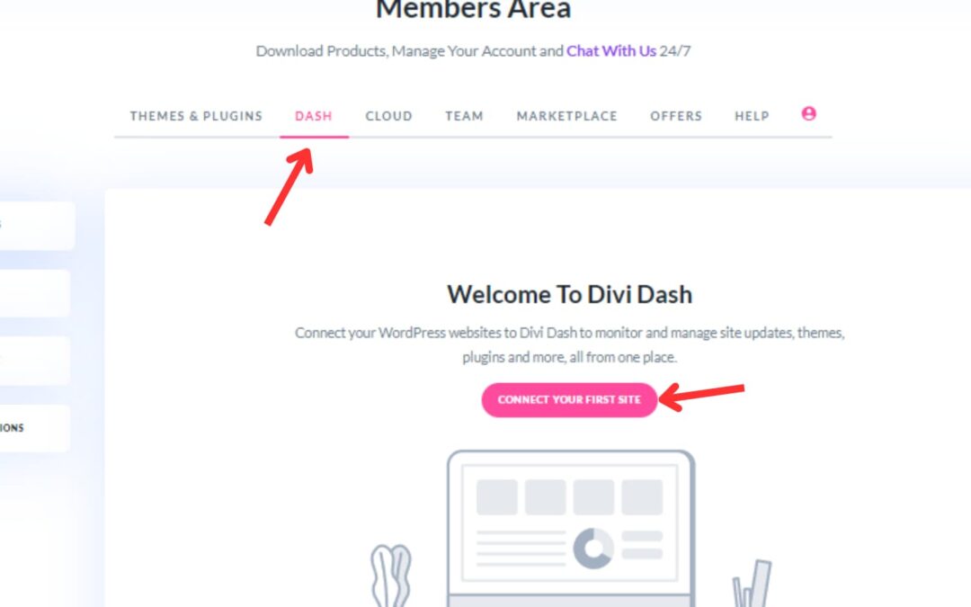 Guida dettagliata per la configurazione di Divi Dash