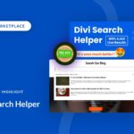 Divi Product Highlight: Divi Search Helper