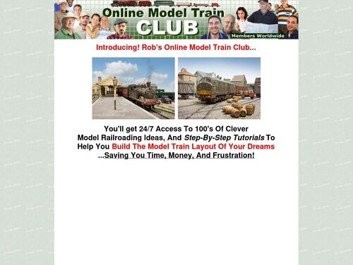 Model Train Club – Step-By-Step Tutorials, Articles, Photo Gallery, Videos With Ideas, Handy Tips and Answers To Your Model Railroading Questions.