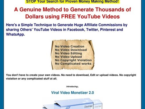 Viral Video Monetizer 2.0