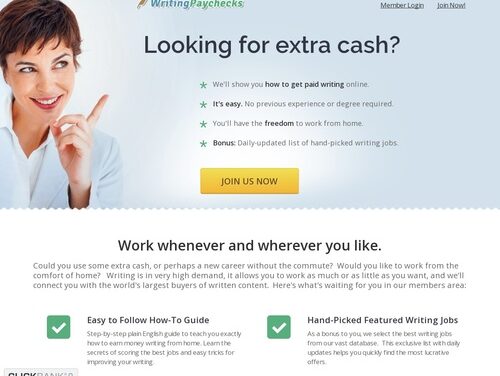 WritingPaychecks.com – Freelance Writing Jobs