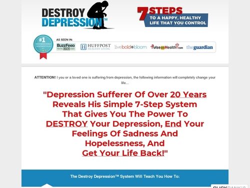 Destroy Depression ™ – $100 bonus for new benefits