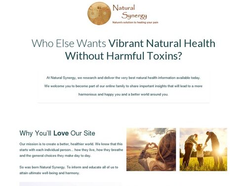 Natural Synergy: Health Product with Epic 75-90% Communications and $1.89 EPC!