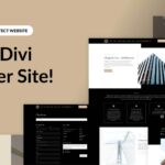 New Divi Starter Site for Architects (Quick Install)