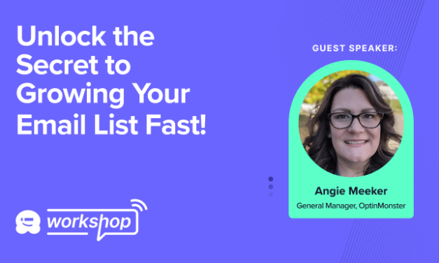 [Free WPBeginner Workshop] Discover the secret to growing your email list quickly!