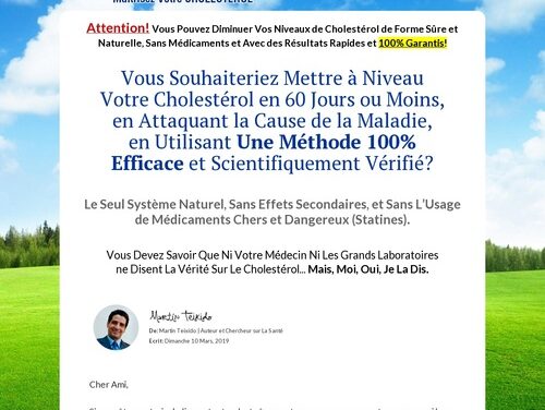 French – Natural Cholesterol Treatment