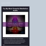 Try my most powerful meditation audio