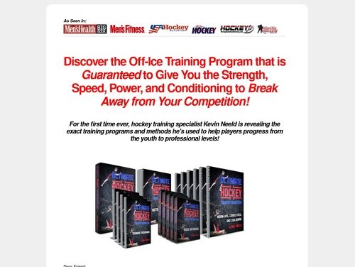 Ultimate Hockey Transformation | Year-round off-ice training programs to help you transform your game, development, and career!