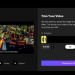 Trimming your video on Giphy