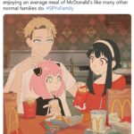 Spy x Family McDonalds Fan Art by artist Dismaiden