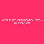 Suggestions for SEO Mobiling ~ Birmingham Business optimization: get more mobile ...