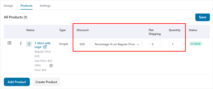 Configuring the product offer for the post-checkout offer in FunnelKit